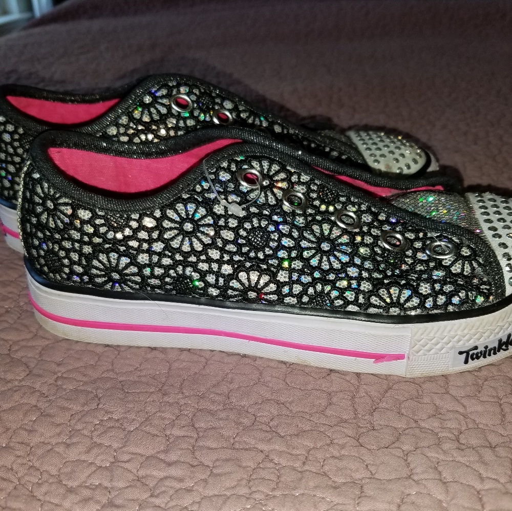 Skechers Twinkle Toes Sneakers Size 3